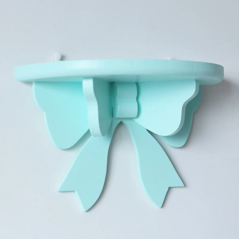 Полка для хранения с деревянным бантом 1 шт. органайзер украшения детской комнаты