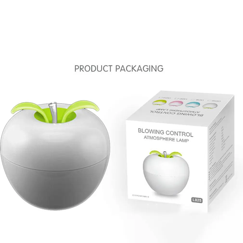 Мини-светодиодные ночные светильники с управлением от удара индукционный датчик