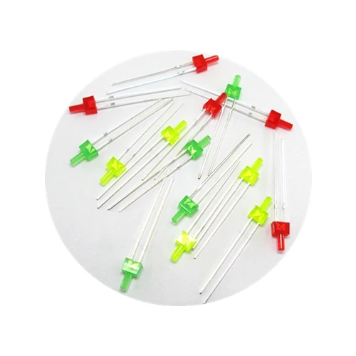 100 шт рассеянный 2 0 мм сквозное отверстие высокая яркость светодиодный Диод