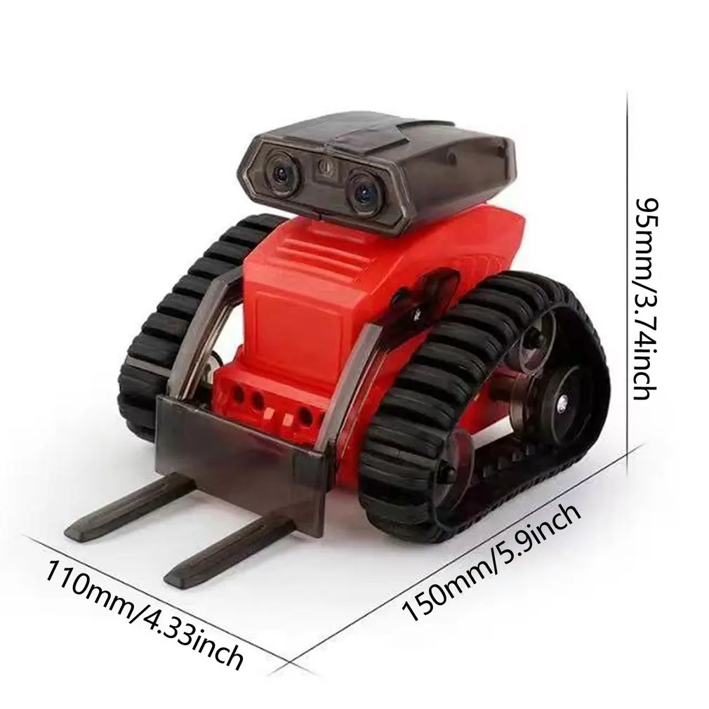 

Remote Control Robot Walli DIY KIT Children Gift Toys Multi-functional RC DIY Robot Cyber Engines Series E-Rob