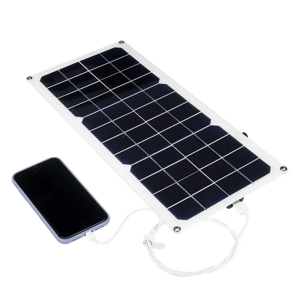 30w solar panel 12v monocrystalline usb power portable outdoor solar cell car ship camping hiking travel phone charger free global shipping