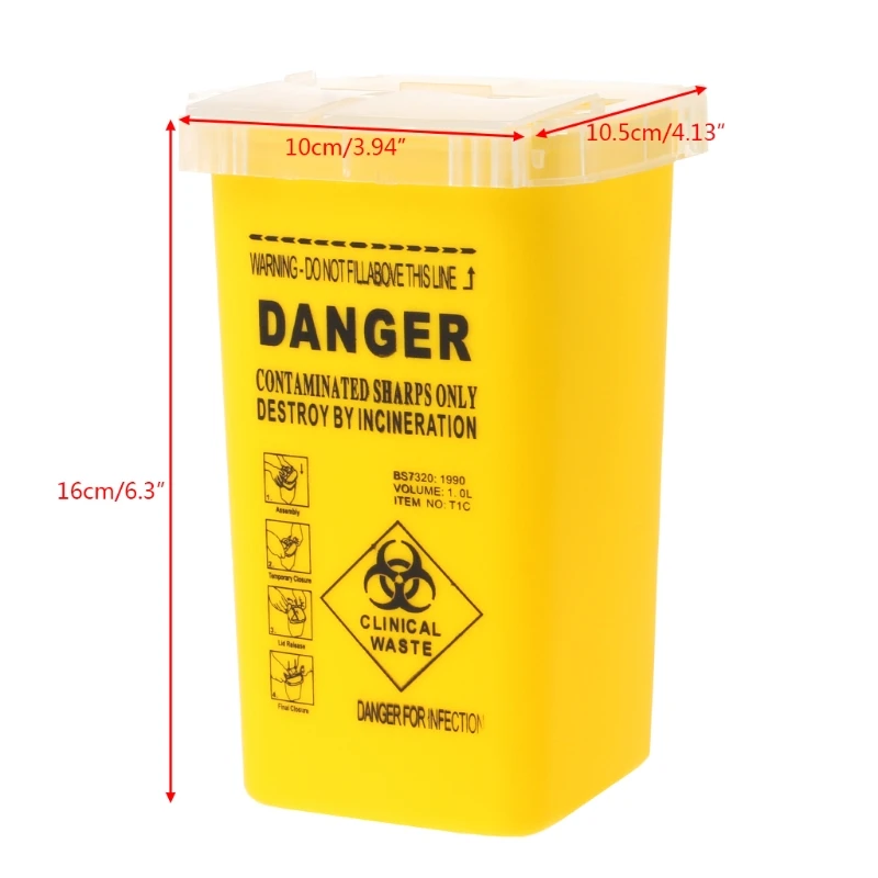 Медицинские пластиковые контейнеры для татуажа биогарнические иглы утилизация