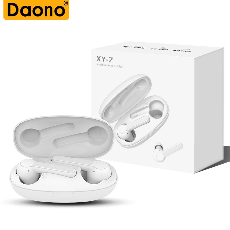 DAONO XY7 TWS Bluetooth наушники 3D стерео беспроводные с сенсорным управлением 5 0 in Ear авто