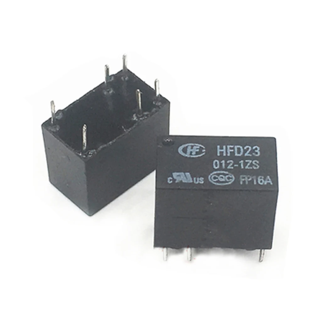 5 шт./лот 100% новое реле HFD23-005-1ZS HFD23-012-1ZS HFD23 024 1ZS2A6PIN 5V 12V24V набор трансформаций |