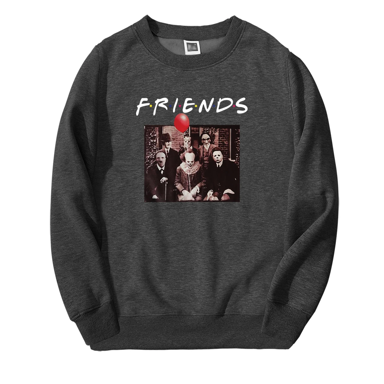 Новинка 2019 осенне зимняя толстовка мужской спортивный костюм с забавным принтом