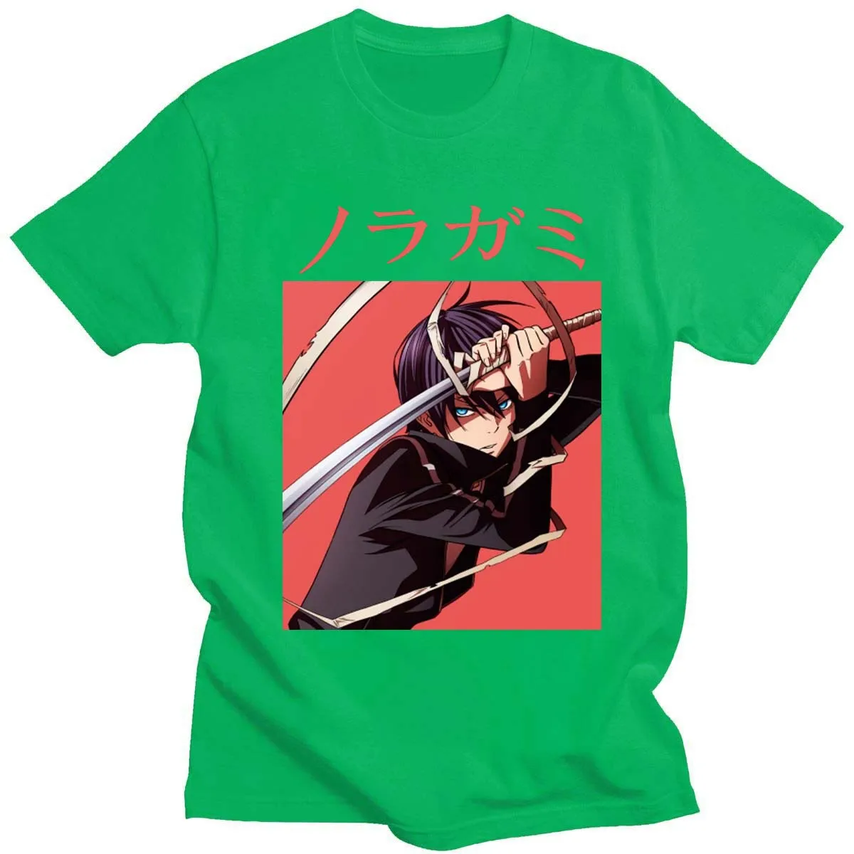 

14 Color Summer Shinki Yukine Stray God Yato Noragami Japanese Manga Anime Print T-shirt Men's T-shirt Casual Hipster while