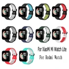 Ремешок силиконовый для XiaoMi Mi Watch LiteRedmi, оригинальный спортивный сменный смарт-браслет для наручных часов