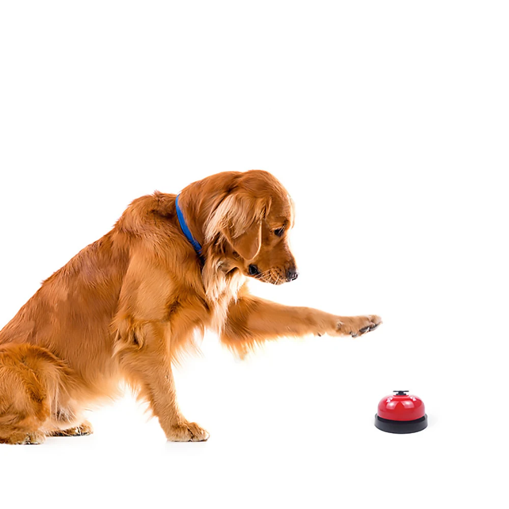 

Pet Dog Toy Dog Trainning Press Bell Ring Bell Feeding Educational Toy Puppy Interactive Train Tool Food Feed Reminder Supplies