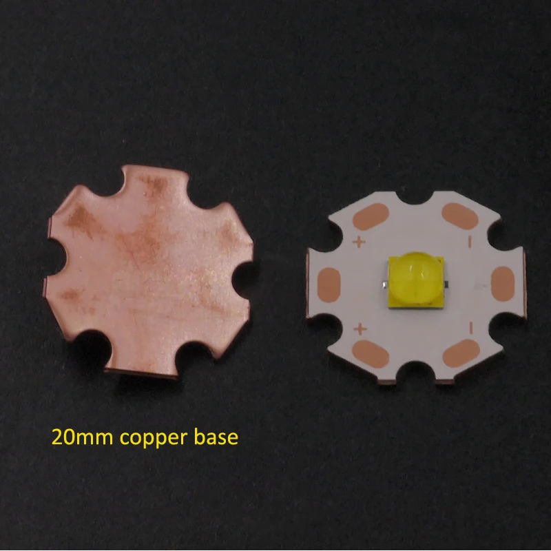 20 мм DC3.7v-4,2 v вход 6000mA выход cree XHP50 XHP50.2 3V светодиодный драйвер+ 16mm 20mm XHP50.2 SST40.2 3V Светодиодная медная основа