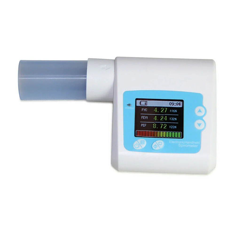 

SP10W Bluetooth Digital Spirometer Lung Function Breathing Pulmonary Diagnostic Vitalograph FVC FEV PEF Respiratory Device SW