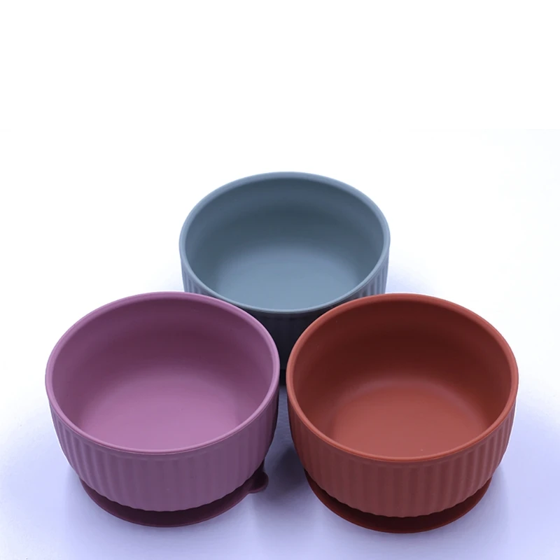 

Baby Silicone Bowl Kids Tableware Waterproof Suction Bowl BPA Free Silicone Feeding Dishes for Baby