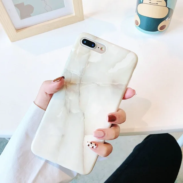 12 Мягкий ТПУ мраморный чехол для Coque iphone 7 XS MAX чехол задняя крышка для iphone 6 6S 7 8 Plus iphone X XR чехол для телефона - Цвет: 12