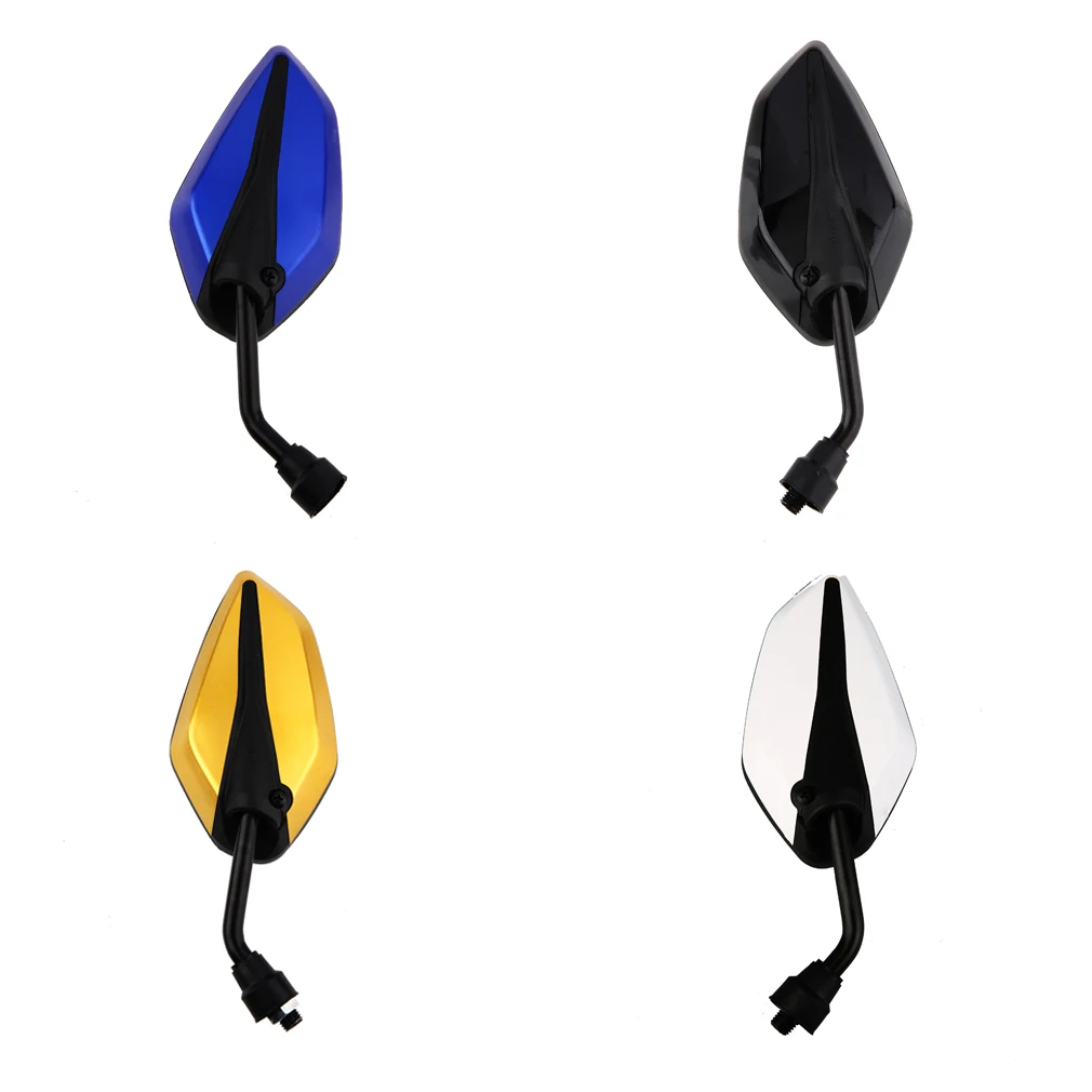 

2PC Cool Universal Motorcycle Billet Aluminum 7/8 Bar End Side Rearview Mirrors Hot Selling