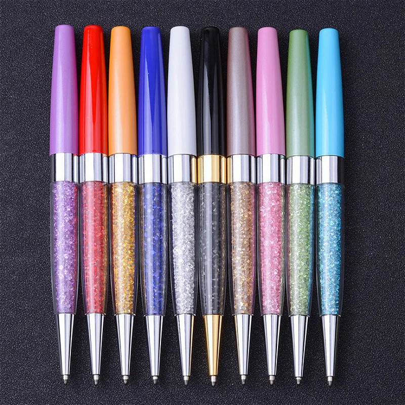 Ручка перьевая металлическая со стразами ручка для подписей сломанным