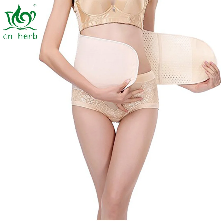 

Breathable Elastic Waist Trimmer Abdominal Binder Post-pregnancy Belly Band Tummy Compression Postpartum Postnatal Recovery