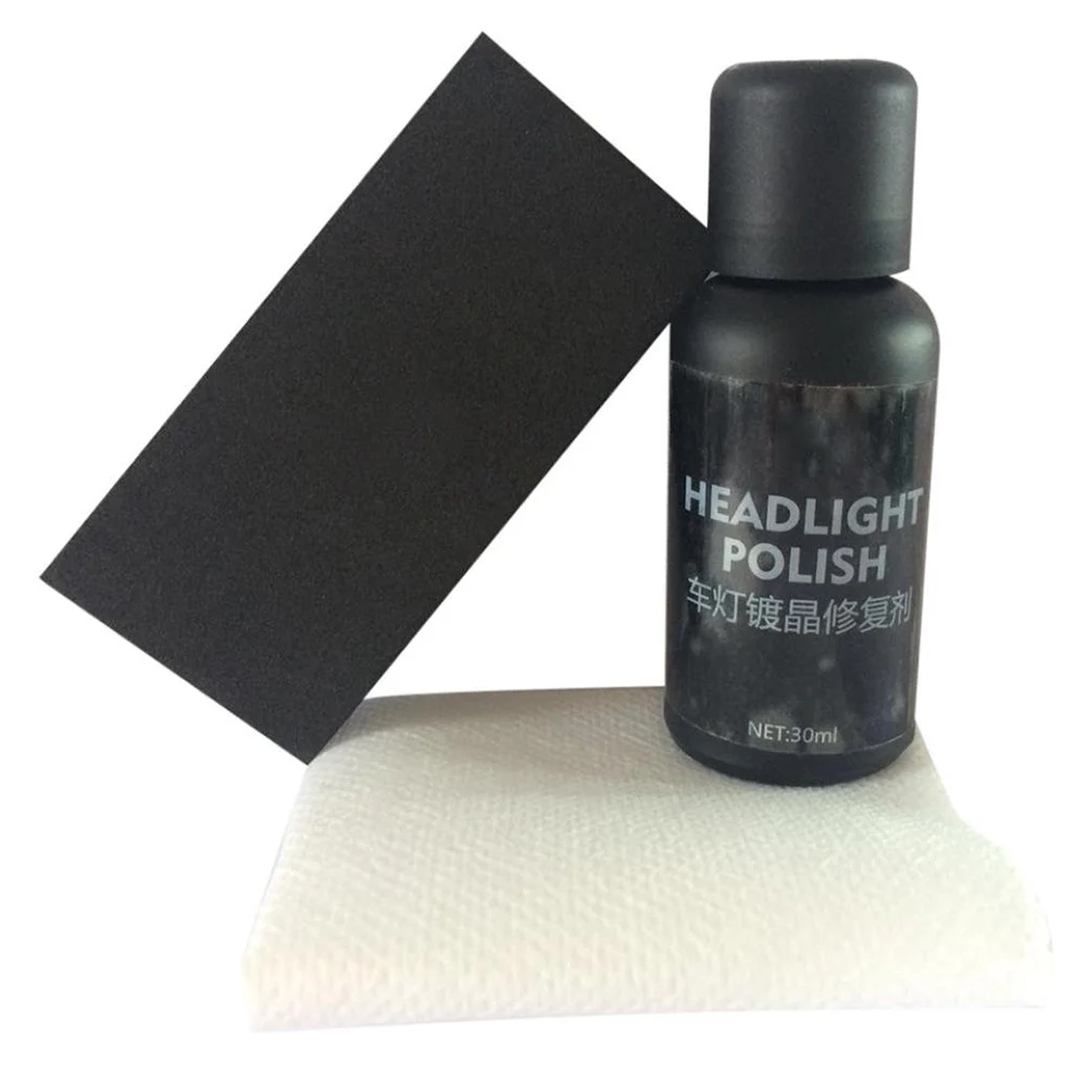 

1 Pc Car Headlights Oxidation Liquid 30ml Portable Restoration Polish Glass Coating