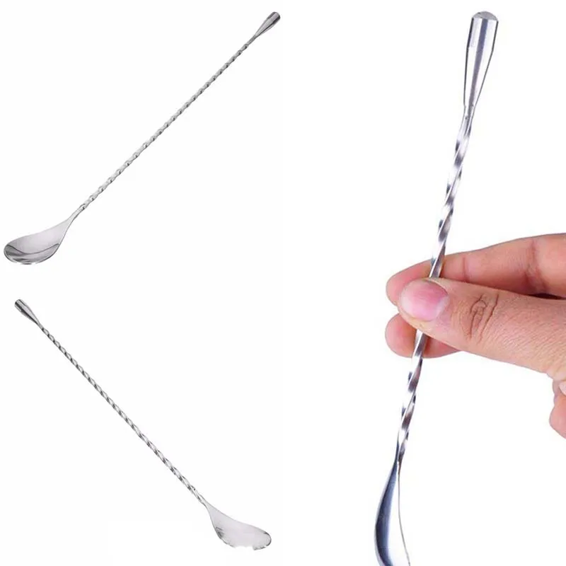 Нержавеющая сталь коктейль бар спиральный узор напиток шейкер для коктейлей