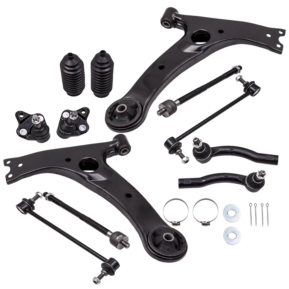

Front Lower Ball Joint Control Arm Tie Rod Sway Link For Toyota Corolla 2003-08 EV470, ES80432, ES80431