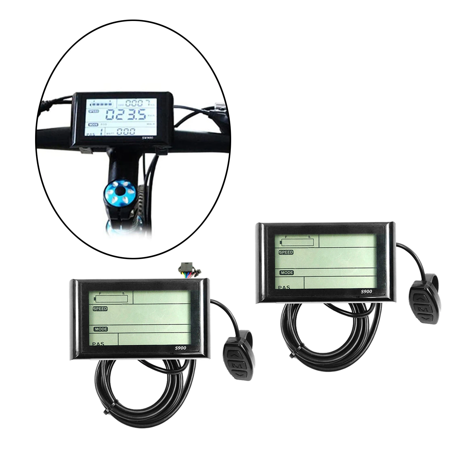 

Водонепроницаемый ЖК-дисплей для электровелосипеда, 36 В, 48 В