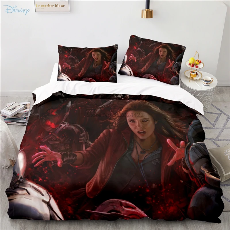 Новинка набор постельного белья с рисунком Marvel Капитан Америка Мстители Тор Халк