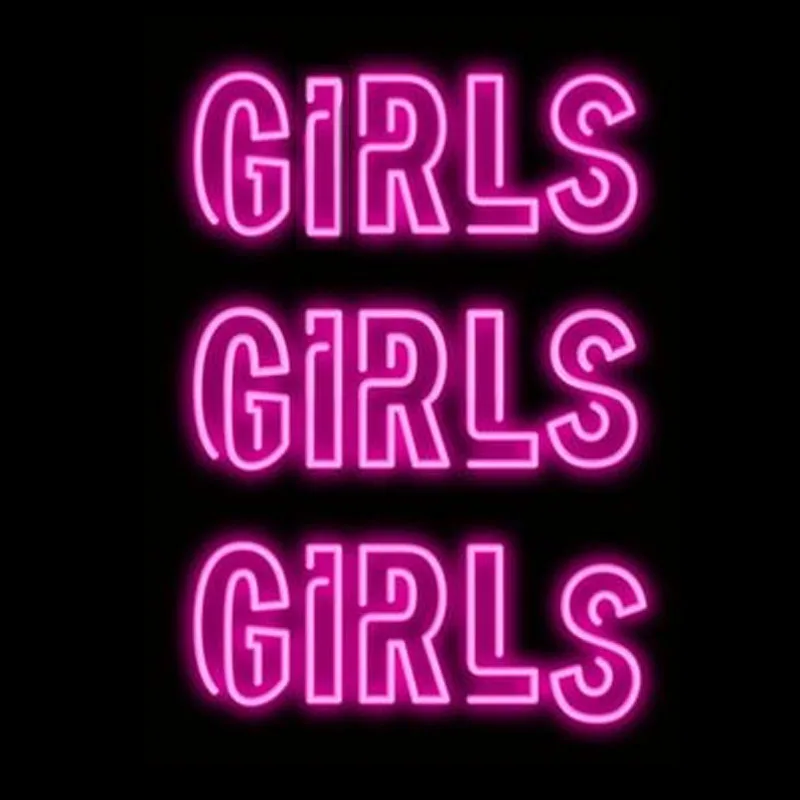 

Neon Sign For Girls Girls Real Glass Tubes Great Lamp Beer Home Lamp resterant light advertise Custom LOGO Handmade art light