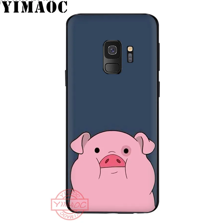 YIMAOC Funny cute lovely pig Soft Case for Samsung S20 Ultra S10 S9 S8 S6 S7 Edge Note 8 9 10 Lite Plus | Мобильные телефоны и