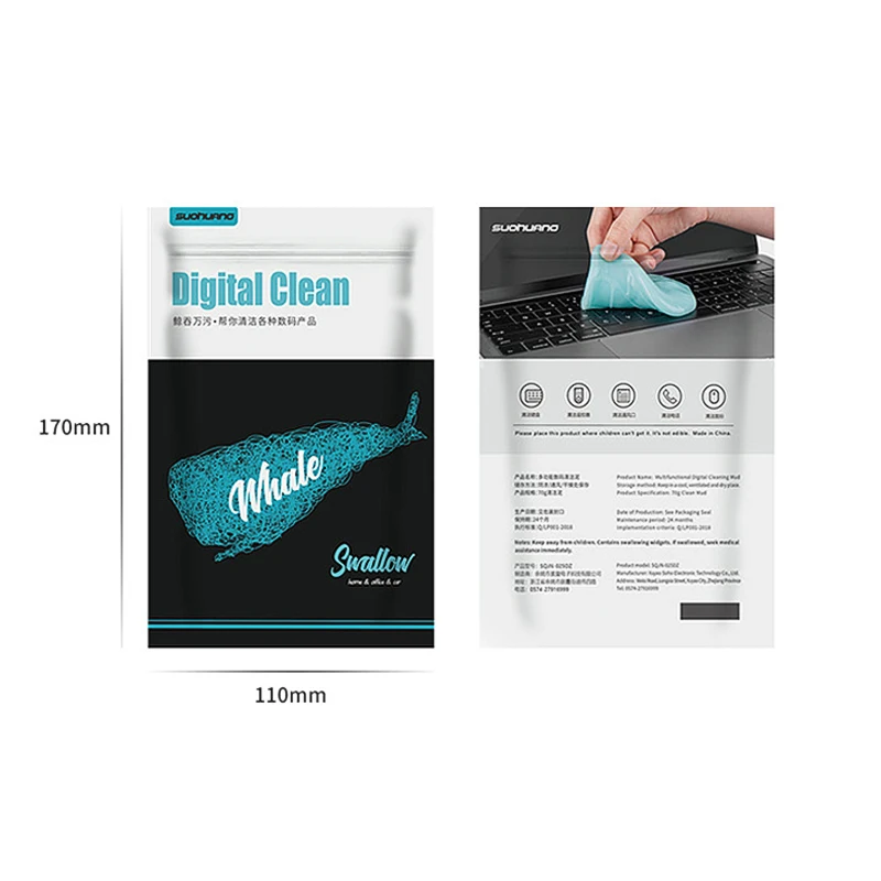 

Auto Car Cleaner Glue Panel Dashboard Laptop Keyboard Cleaning Tool Mud Remover Car Gap Dust Dirt Cleaner Gel For PC Computer