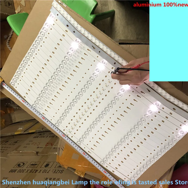 

LED32HD340 E32F2000 JS-D-JP3220-061EC MS-L1160 32inch use aluminium 100%new LCD TV backlight bar 6 lamp 585MM 6V