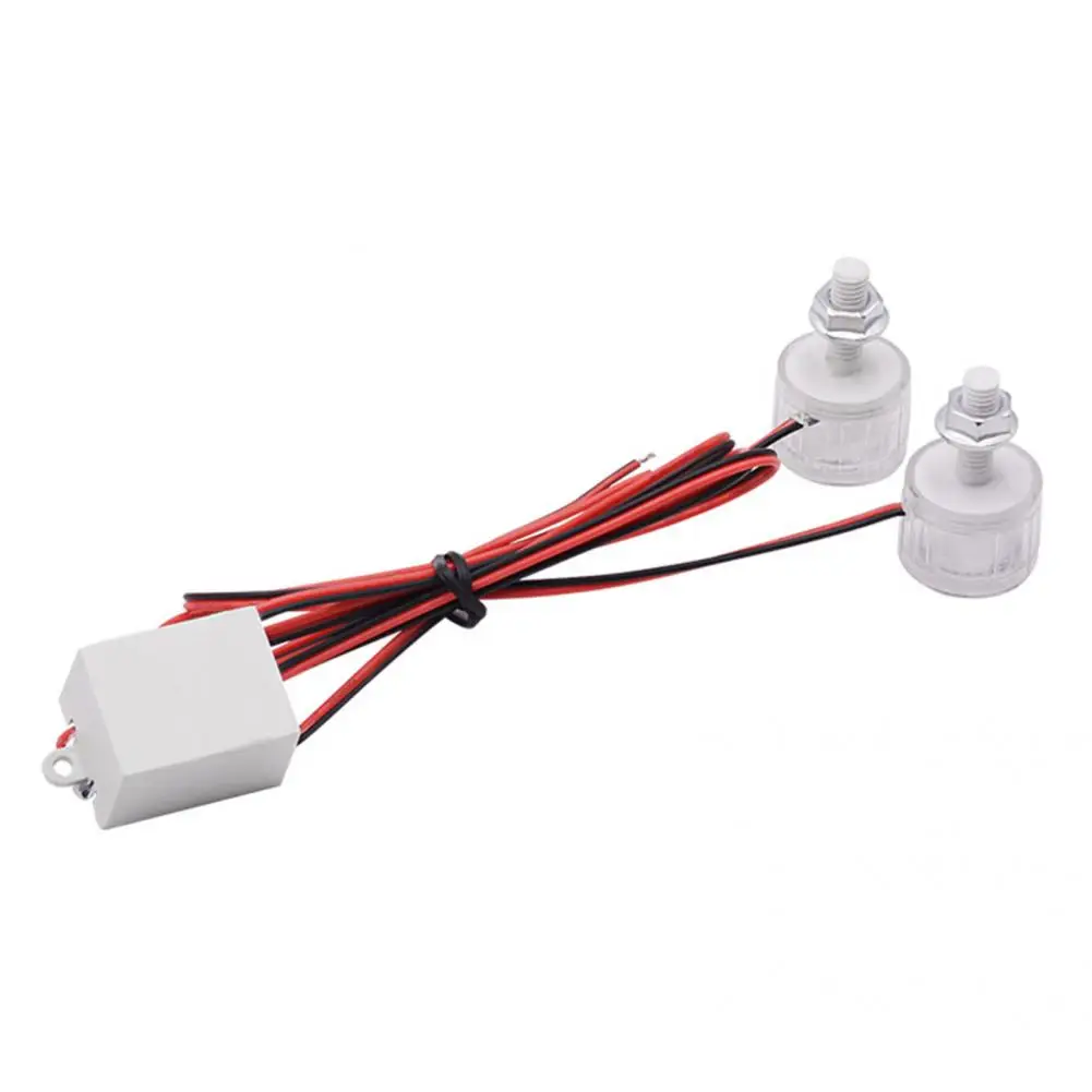 

2Pcs Excellent 12V-85V Red Blue Flashing Brake Tail Lamps Portable Flashing Tail Lights Reliable for Electric Vehicles