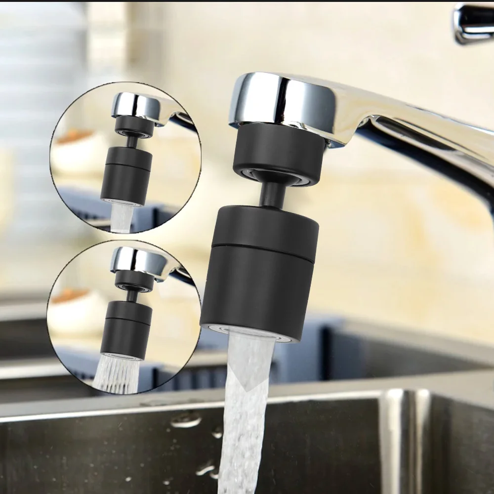 

Anti Splash Water Saving Nozzle Sprayer 360° Rotatable Swivel Faucet Aerator Sprinkler Kitchen Sink Sprayer Attachment Universal