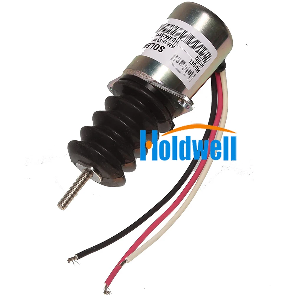 Holdwell Электромагнитная катушка выключения подачи топлива AM124377 для трактора John Deere