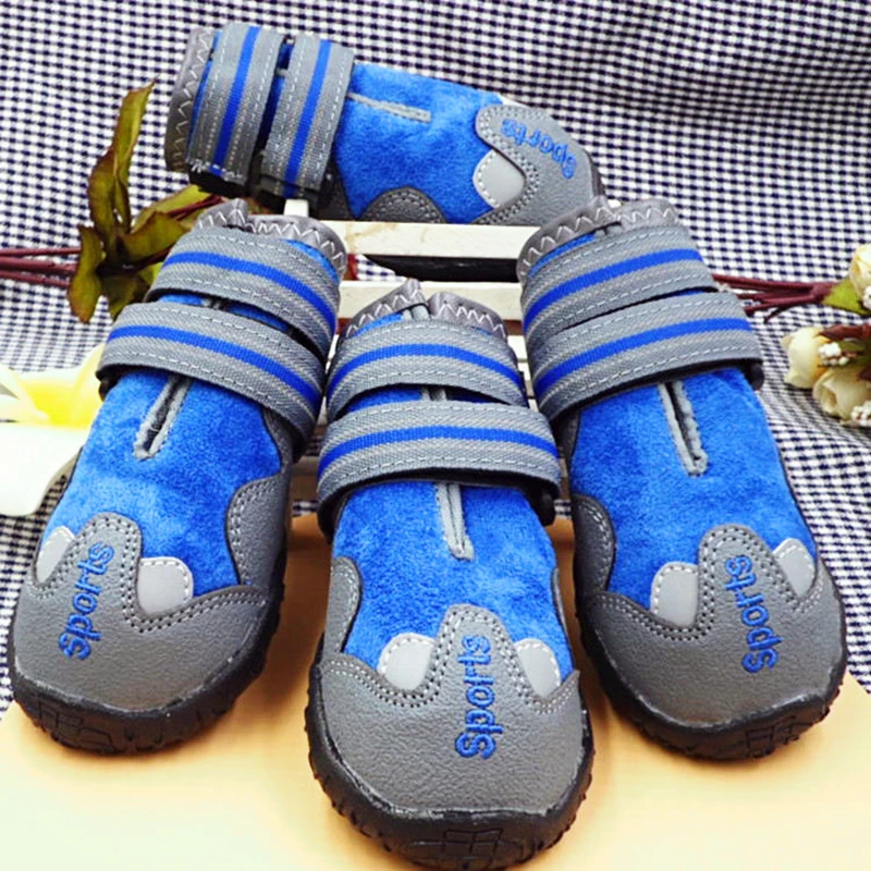 Ботинки для обувь собаки питомец Нескользящие водонепроницаемые ботинки с