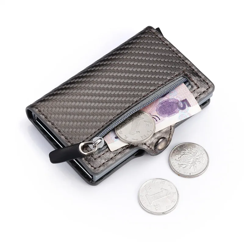 Bycobecy RFID высокое качество карбоновый держатель для кредитных карт бизнес мужской