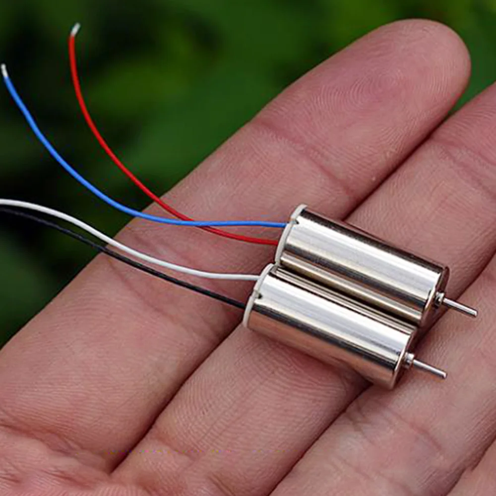 2PCS 8520 Coreless Motor High Speed NdFeB for Mini RC Quadcopter Spare Parts CW CCW Spindle Electric DC 6V 42000RPM | Обустройство