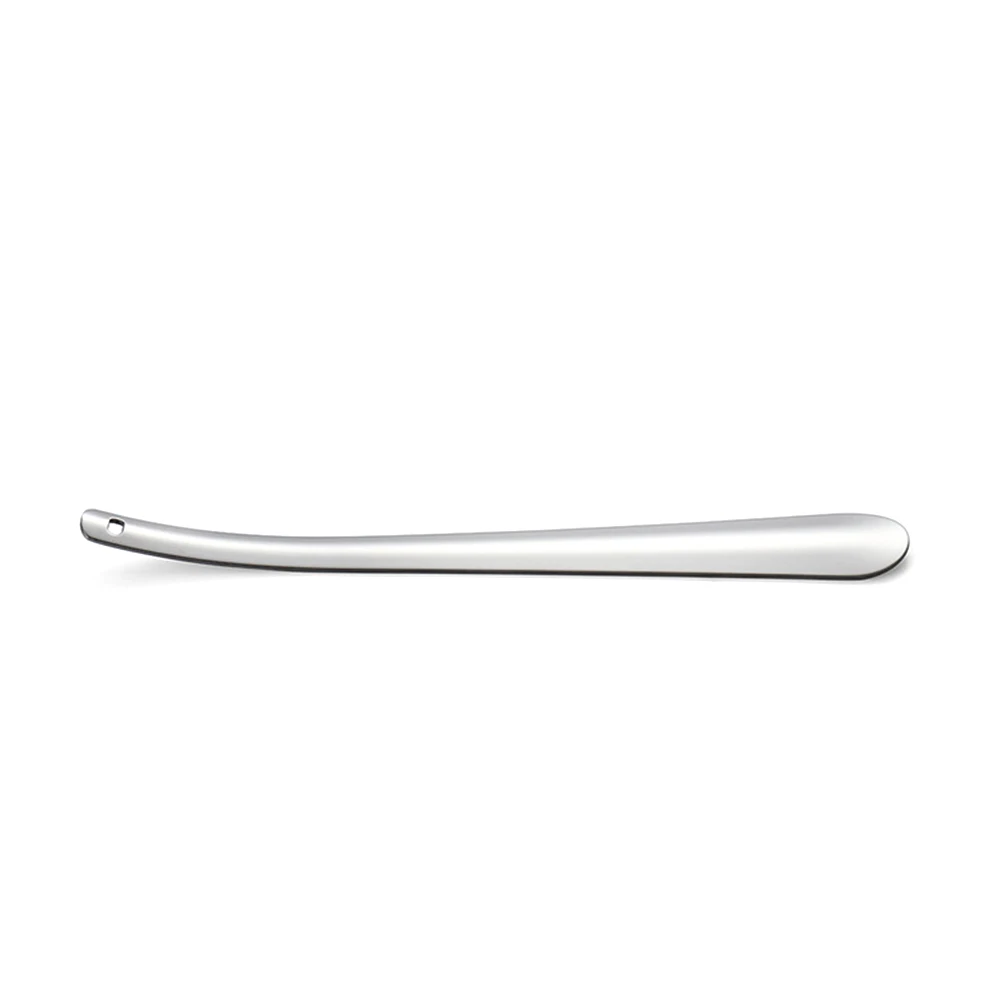 

30cm Stick Shoe Horn Home Stainless Steel Professional Helper Thickened Lifter Aid Leather Shoes Lazy High Heel Kids Adults Long