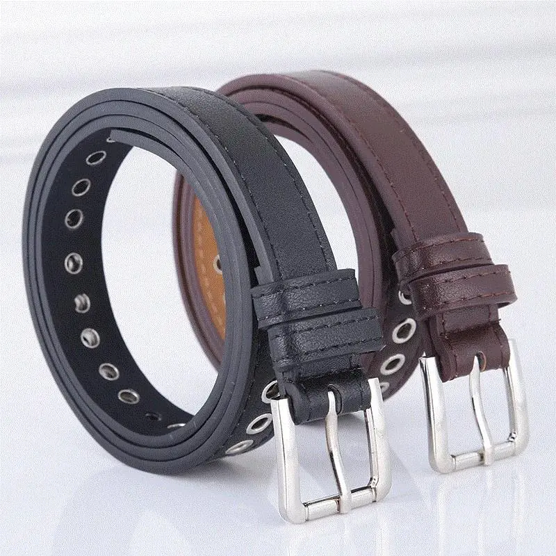 hot pu leather belt for women square buckle pin buckle jeans black belt chic luxury brand ladies vintage strap female waistband free global shipping