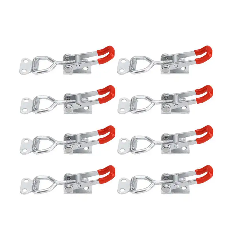 

8 Pcs 4001 Toggle Latch Clamp Heavy Duty Hand Tool, Holding Capacity 100Kg 220Lb (Style 4001.)