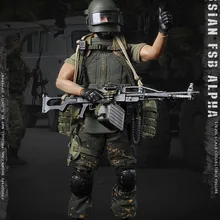 Crazy Figure LW010 1/12 Russian Alpha Special Forces Heavy Shield Soldier Figure In Stock Items Crazy Figure