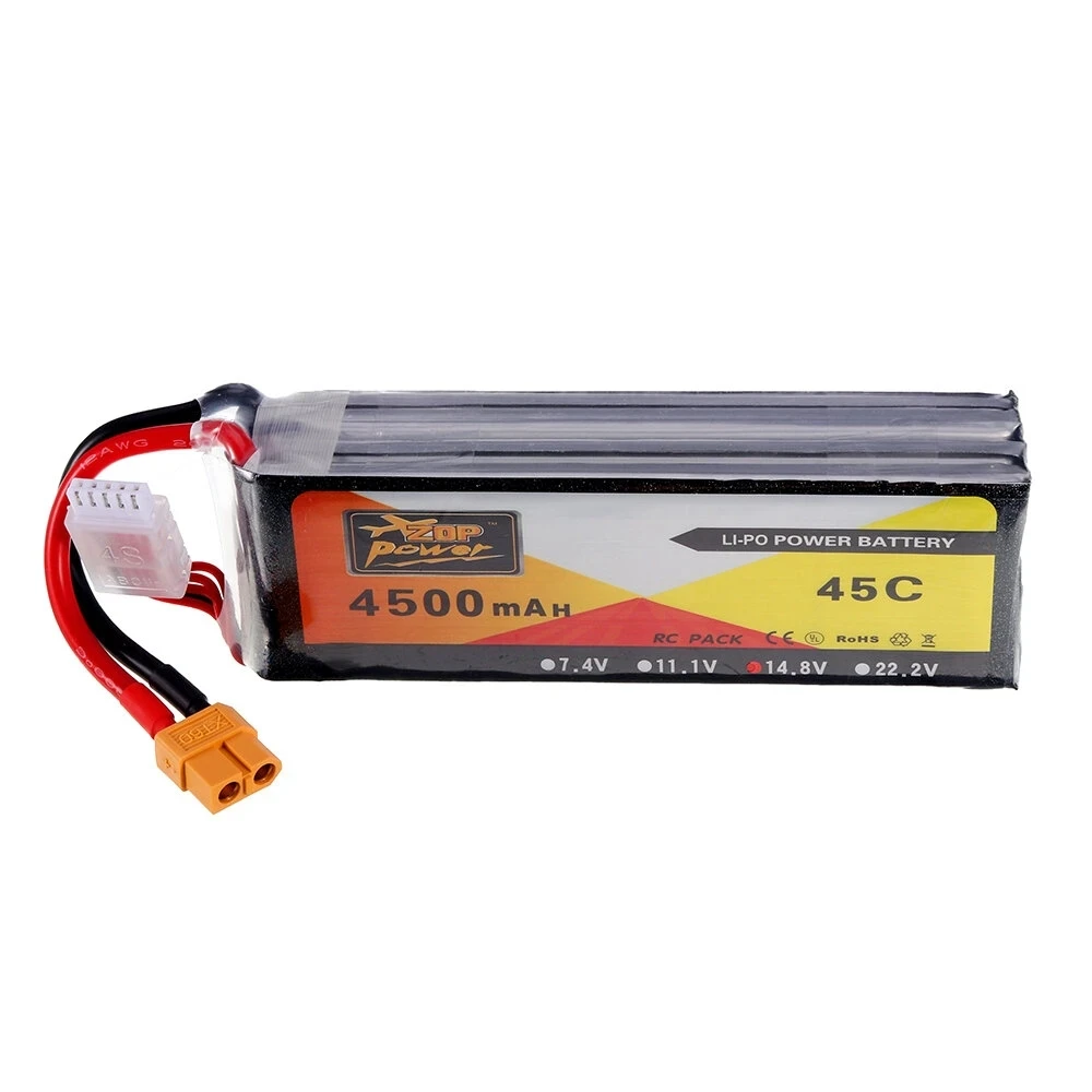 Фото Аккумулятор ZOP 14 8 V 1500 1800 2000 3000 3300 3500 4500 5000 5500 8000mAh 100C Lipo W/ T/XT60 Plug для Аккумулятор ZOP 14 8 V 1500 1800 2000 3000 3300 3500 4500 5000 5500 8000mAh 100C Lipo W/ T/XT60 Plug для