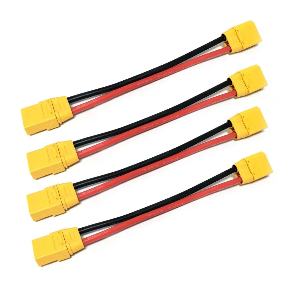 1 шт. Удлинительный кабель XT90 12AWG для мужчин и женщин разъем аккумулятора мягкий