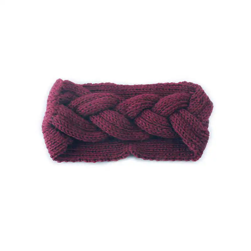 

Hot Head Girl Knot Women Winter warmer Headband Wrap Knitted Twist Wool Ear Hairband