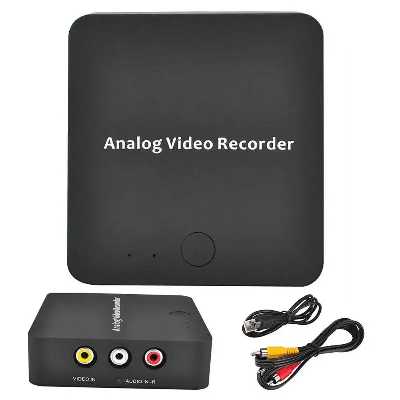 Аналоговый AV рекордер старая видео лента видеокамера VHS VCR DVD DVR 8 мм Hi8 HDMI видео Захват коробка в цифровой формат на TF карту
