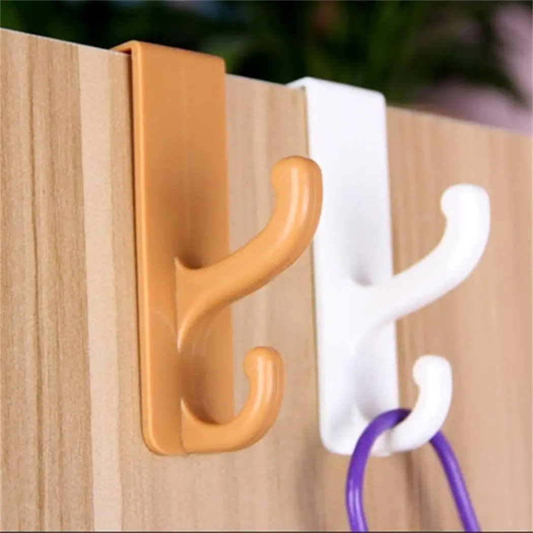 Door Back Hanging Hook Kitchen Cabinet Random Clothes Hanger Storage Organizer Hooks Short Long | Дом и сад