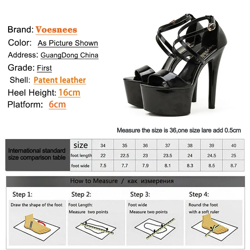 Женские босоножки на платформе 16 см однотонные сандалии высоком каблуке с