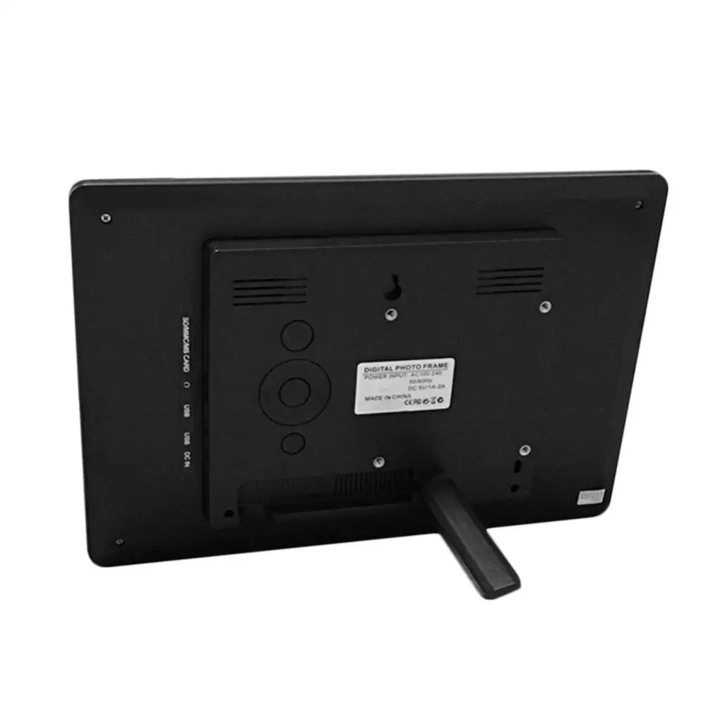 

HD LCD Digital Photo Frame Alarm Video Player + Remote Alarm Clocks WR