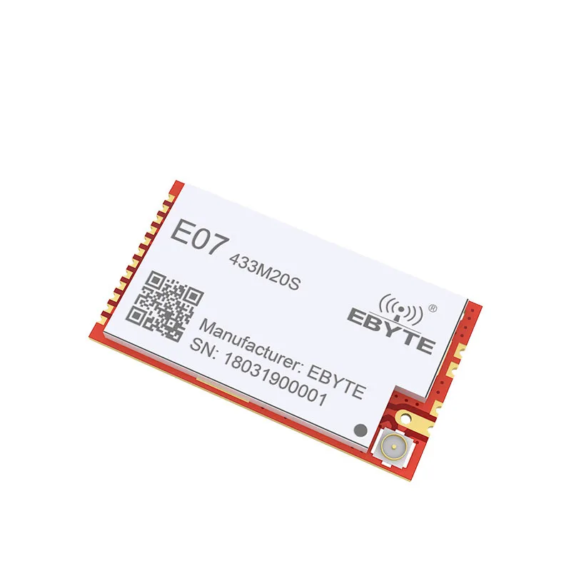 E07-433M20S CC1101 433MHz 100mW rf Модуль 20dBm Дальняя дистанция SMD PA Трансивер 433 МГц IPEX Передатчик и Приемник.