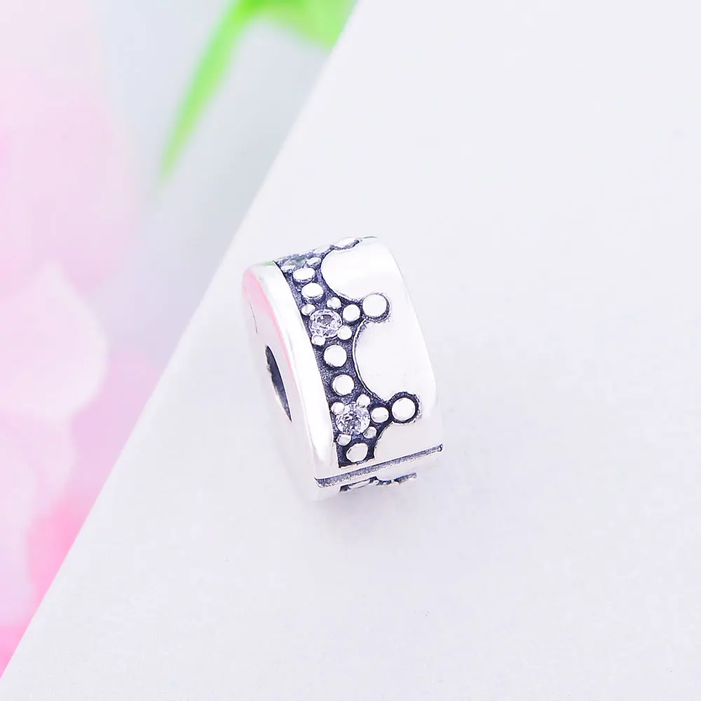 2021 Осенняя коллекция зажим в виде короны из стерлингового серебра 925 пробы