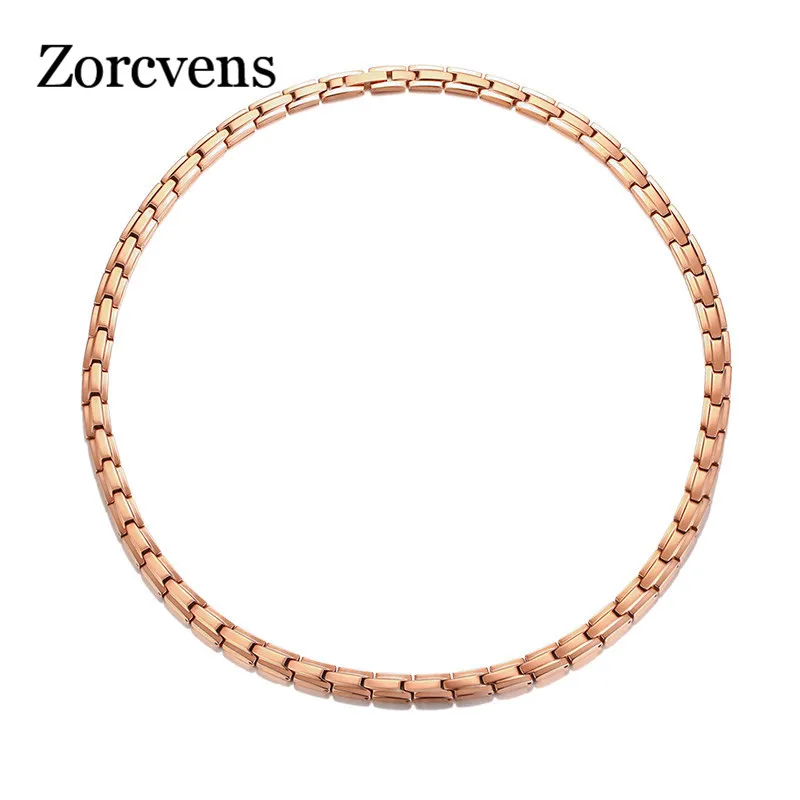 

KOtik Therapy Healing Women Choker Necklace Stainless Steel Bio Power Magnetic Necklaces Casual Female Ornaments