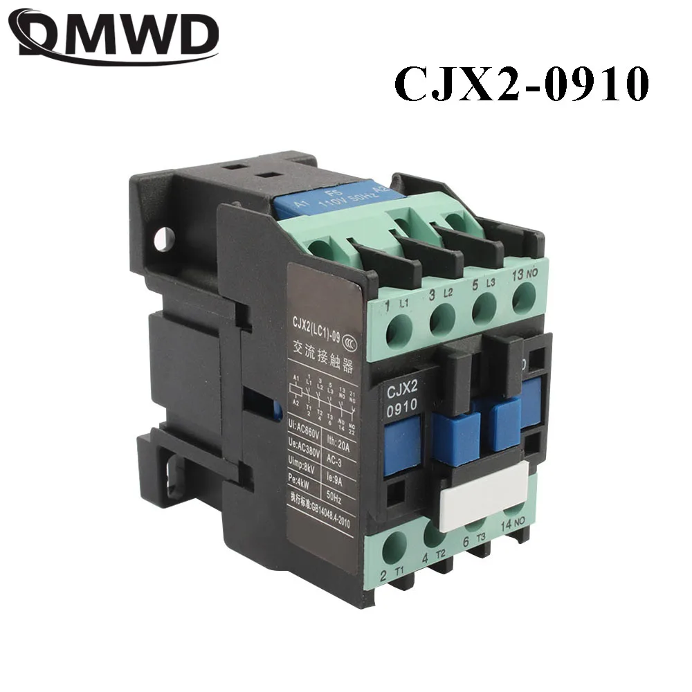 CJX2 CJX2-0910 LC1 24v ac контактор переменного тока 24V AC 9A 50 Гц/60 Гц оригинальная lc1-0910 24V 12V 36V 48V 220V