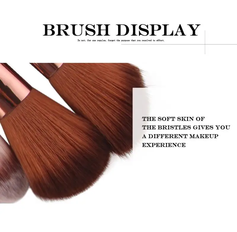 Профессиональный 7 Цвета кисти для макияжа Набор 18 шт./лот красота инструмент